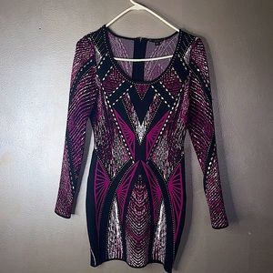 Bodycon Long Sleeve Guess Dress